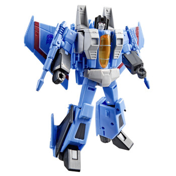 This Transformers Studio Series Thundercracker figure features film-inspired deco and details