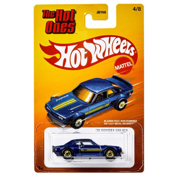 Hot Wheels The Hot Ones '70 TOYOTA CELICA 1:64 Scale Die-cast Vehicle in packaging - Front
