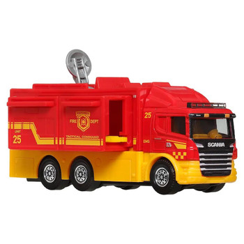 Matchbox Working Rigs - Scania Tactical Command Center (Red & Yellow)