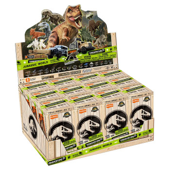 Blokees Jurassic World Terraventure TS 01 Dinosaur Capture Operation - SEALED BOX OF 12