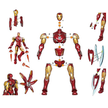 Tool-Free Assembly: Snap-off panel design with pre-coated parts — no tools or painting required, ensuring an effortless and beginner-friendly assembly experience