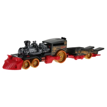 Hot Wheels Track Fleet NITRO RAIL (Black & Red) 1:64 Scale Die-cast Truck