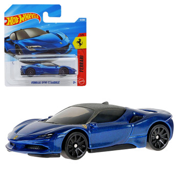 Hot Wheels FERRARI SF90 STRADALE (Blue) 1:64 Scale Die-cast Vehicle