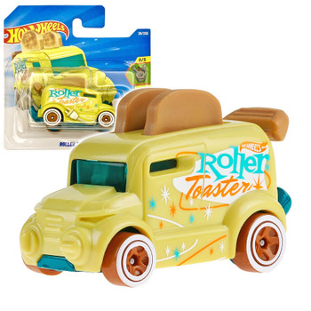 Hot Wheels ROLLER TOASTER (Butter Yellow) 1:64 Scale Die-cast Vehicle