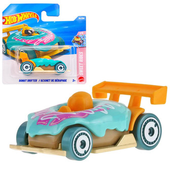 Hot Wheels DONUT DRIFTER (Teal) 1:64 Scale Die-cast Vehicle