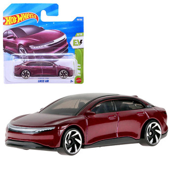 Hot Wheels LUCID AIR (Burgundy) 1:64 Scale Die-cast Vehicle
