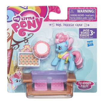 My Little Pony Friendship is Magic Collection MRS. DAZZLE CAKE Story Pack