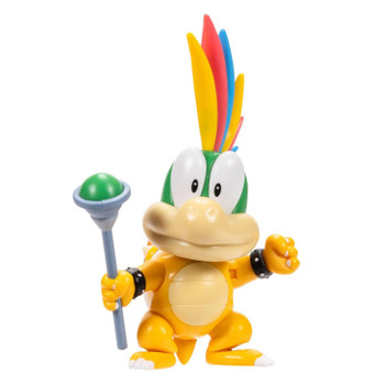 Super Mario LEMMY with Magic Wand 4-inch Action Figure