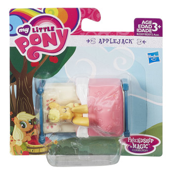 My Little Pony Friendship is Magic Collection APPLEJACK in Bed in packaging. My Little Pony Friendship is Magic Collection APPLEJACK in Bed in packaging.