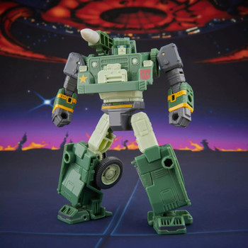 This Transformers Studio Series Autobot Hound figure is 5.5 inches (14 cm) tall in robot mode and features movie-inspired details
