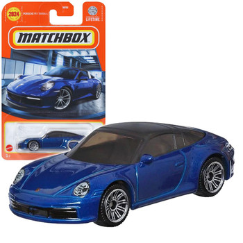 Matchbox PORSCHE 911 TARGA 4 (Blue) 1:64 Scale Die-cast Vehicle