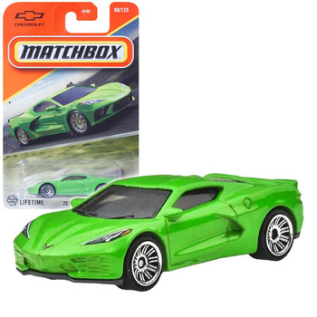Matchbox 2020 CORVETTE C8 (Green) 1:64 Scale Die-cast Vehicle