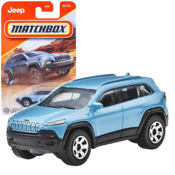 Matchbox JEEP CHEROKEE TRAILHAWK (Blue) 1:64 Scale Die-cast Vehicle