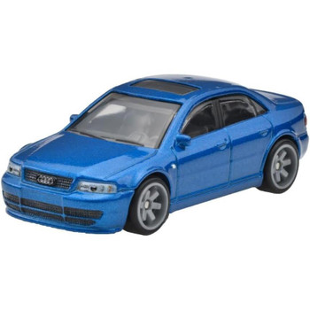 The Audi S4 Quattro comes in Metalflake blue