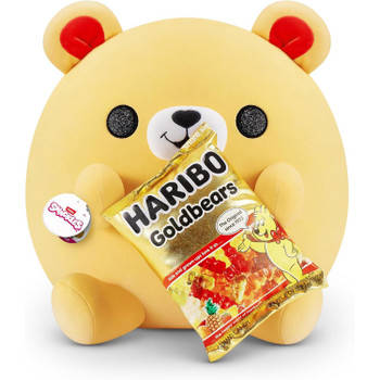 Snackles NANCY the Gold Bear with Haribo 14-inch Super-Sized Plush