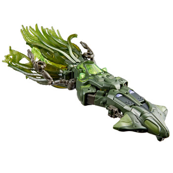 CONVERT BETWEEN ROBOT AND SPACESHIP MODE IN 15 STEPS: This Transformers toy figure converts between modes in 15 steps