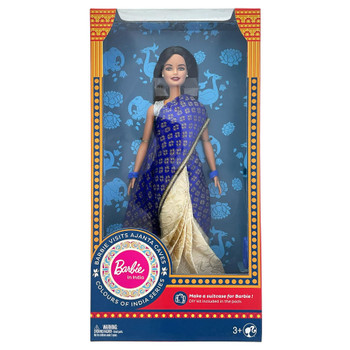 Barbie Colours of India Series Doll - Barbie Visits Ajanta Caves