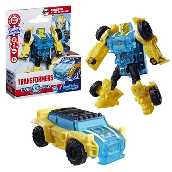 Transformers Cyberworld Energon Surge BUMBLEBEE Cyber Changers 4-Inch Action Figure