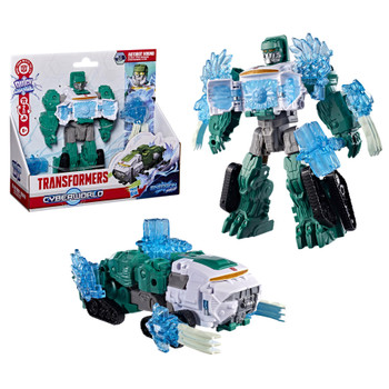 Transformers Cyberworld Energon Surge AUTOBOT HOUND Ultimate Cyber Changers 6.5-Inch Action Figure