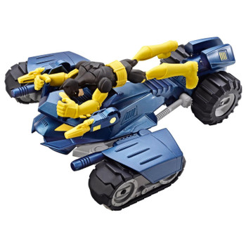 Batman can handle any terrain in the Combat Kick Bat-Tank vehicle