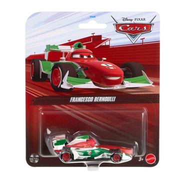 Disney Pixar Cars: FRANCESCO BERNOULLI 1:55 Scale Die-Cast Vehicle in packaging