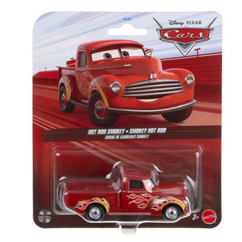 Disney Pixar Cars: HOT ROD SMOKEY 1:55 Scale Die-Cast Vehicle in packaging