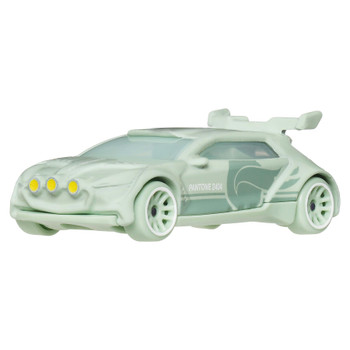 Hot Wheels Pantone Series #2404 - RALLY FINALE (Pale Cool Green) 1:64 Scale Die-cast Vehicle (#3/6)