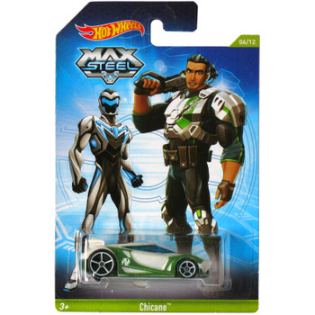 Hot Wheels Max Steel CHICANE 1:64 Scale Die-cast Vehicle in packaging