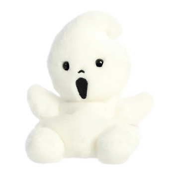 This adorable ghost plush is beautifully crafted in soft white fabric and filled with gentle beans, giving it a wonderfully cuddly feel.