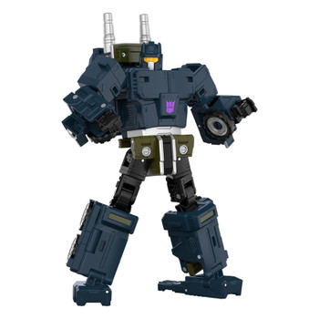 This Transformers figure is 6.75 inches (17 cm) in robot mode and features deco and details inspired by the Transformers G1 universe