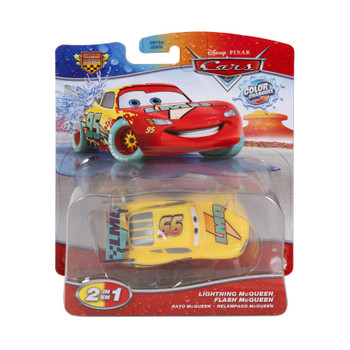 Disney Pixar Cars Colour Changers: LIGHTNING McQUEEN (Race to Celebrate) 1:55 Scale Vehicle