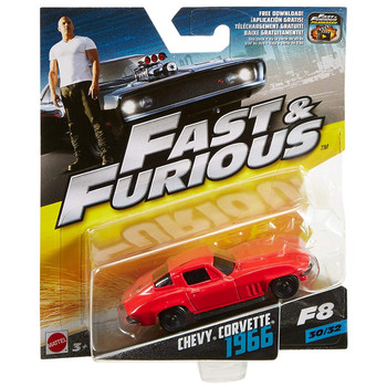Fast & Furious 1966 CHEVY CORVETTE 1:55 Scale Die-Cast Vehicle in packaging Fast & Furious 1966 CHEVY CORVETTE 1:55 Scale Die-Cast Vehicle in packaging