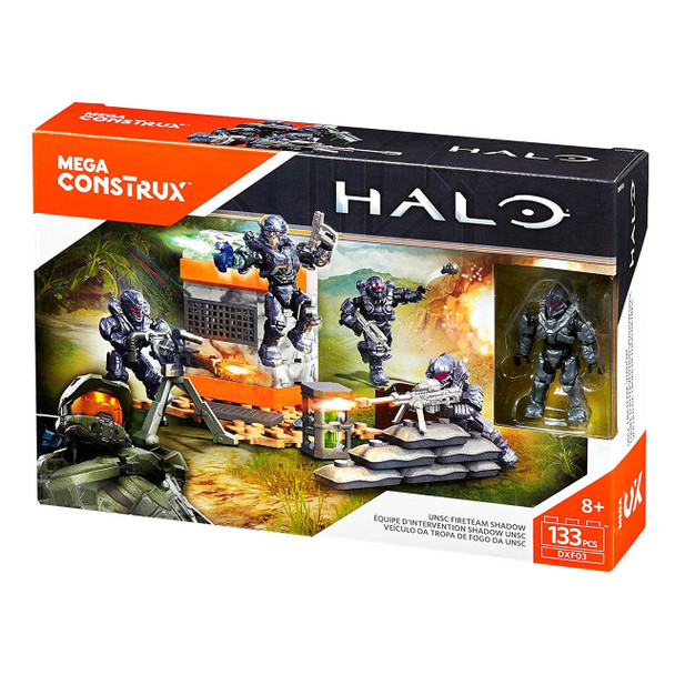 Mega Construx Halo UNSC FIRETEAM SHADOW Construction Set