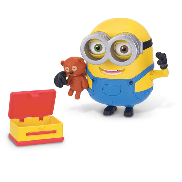 Minions BOB WITH TEDDY BEAR Poseable Deluxe Action Figure