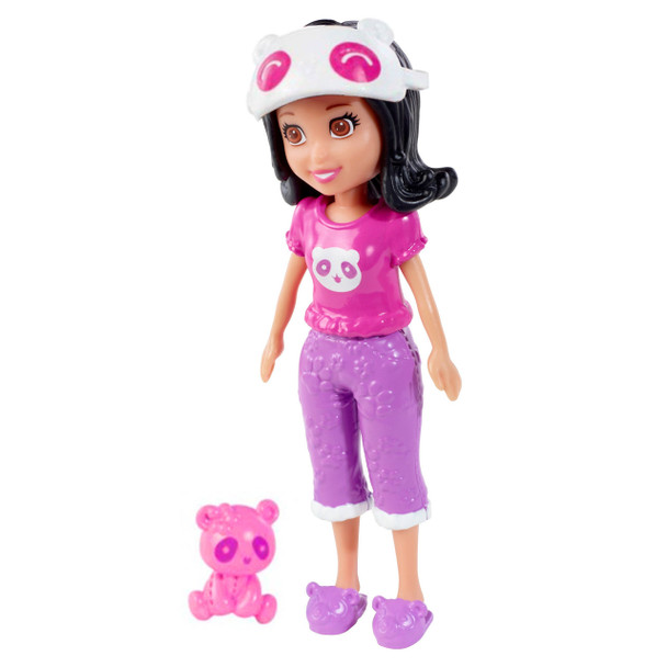 Polly Pocket Sleepover Slumber Party CRISSY 9.5 cm Doll and Accessory