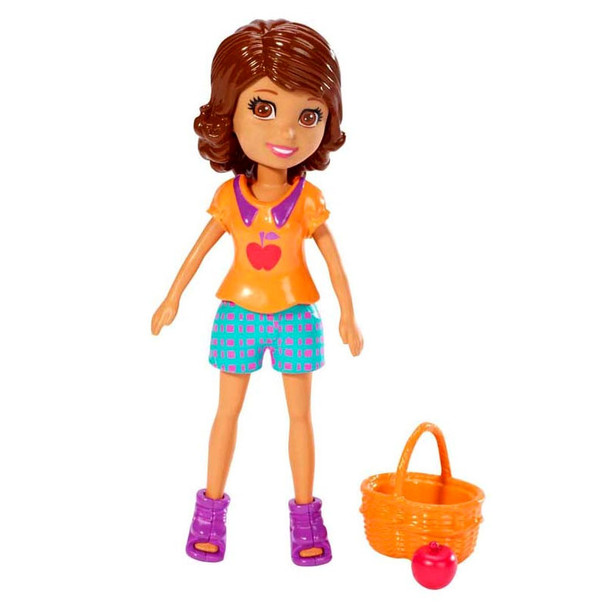 Polly Pocket Fruit Fashion SHANI 9.5 cm Doll and Accessory