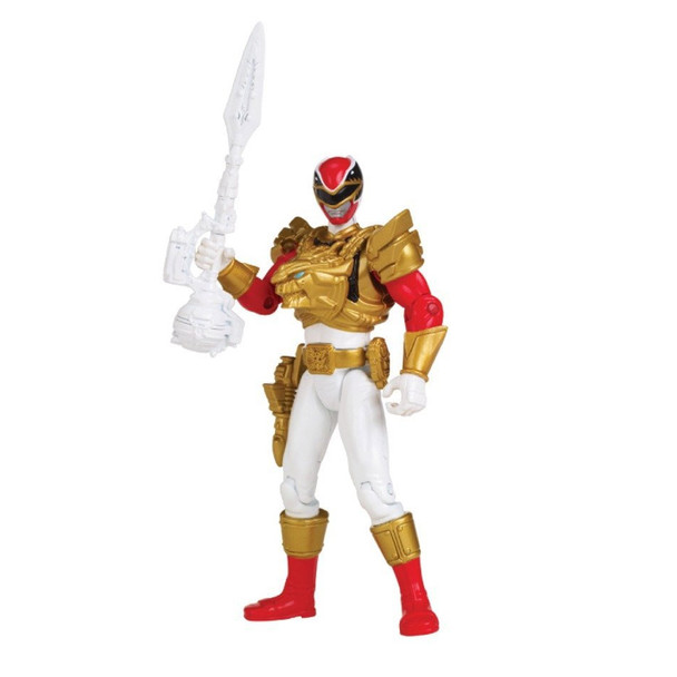 Troy the Red Ranger in his Ultra Ranger mode! Fully poseable 11 cm (4.25 inch) action figure. Includes 2 weapons and Power Card.