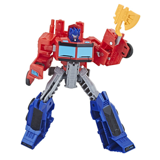 Transformers Cyberverse Action Attackers Warrior Class OPTIMUS PRIME Figure
