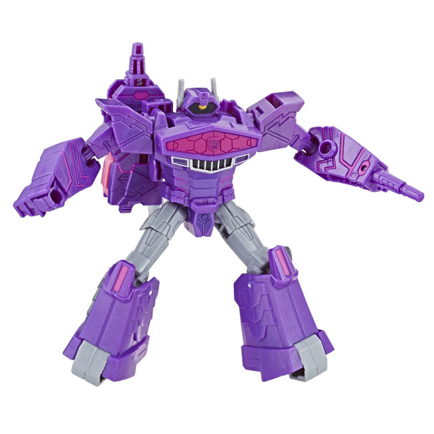 Transformers Cyberverse Action Attackers Warrior Class SHOCKWAVE Figure