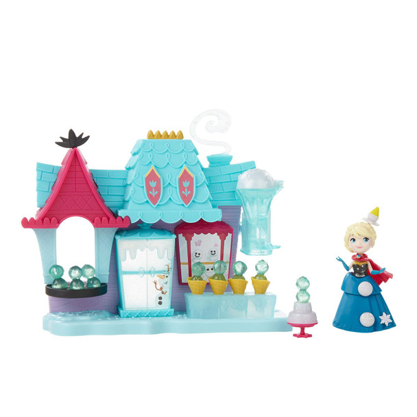 Arendelle Treat Shoppe playset has movie-inspired details.