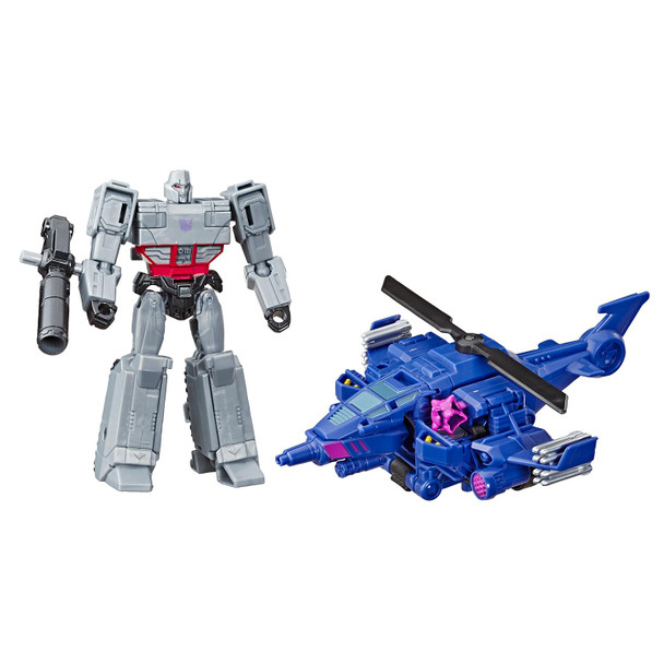 Transformers Cyberverse Elite Class Spark Armor MEGATRON Figure.