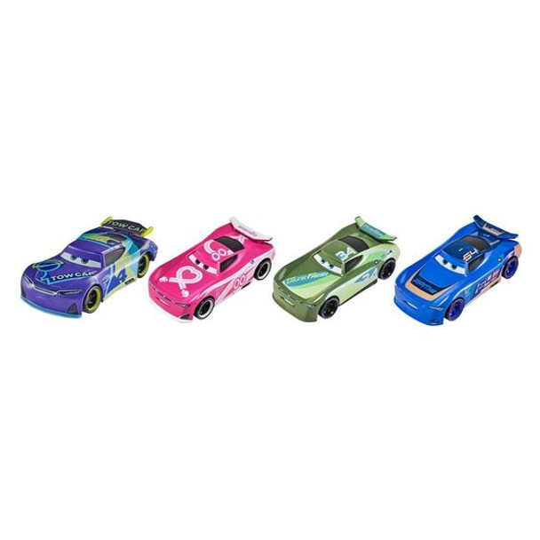 Disney Pixar Cars 3: "NEXT GEN" RACERS 4-Pack of 1:55 Scale Die-Cast Vehicles