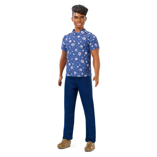 Ken Fashionistas Doll 114 has a broader body that the original