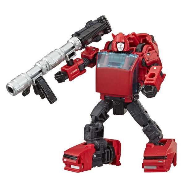 Transformers War for Cybertron: Earthrise Deluxe Class CLIFFJUMPER Action Figure in robot mode.