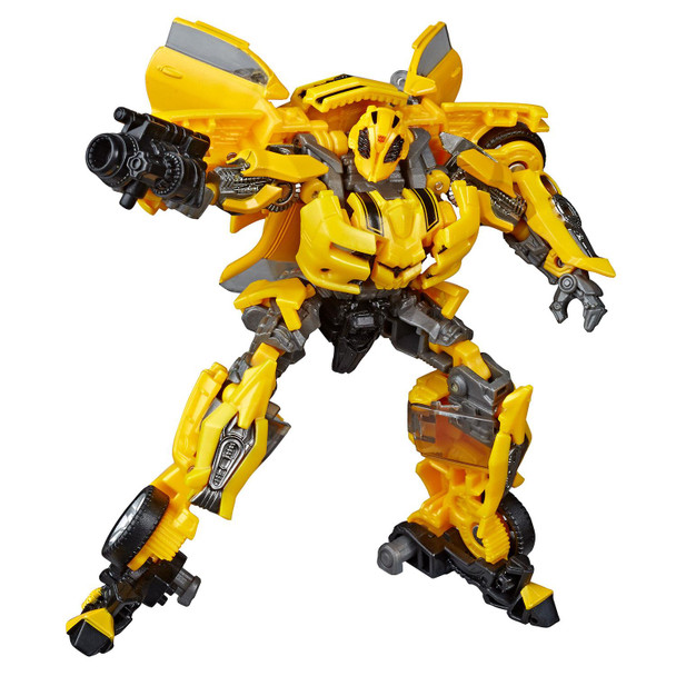 Transformers Studio Series #49 Deluxe Class Movie 1 BUMBLEBEE figure in robot mode.