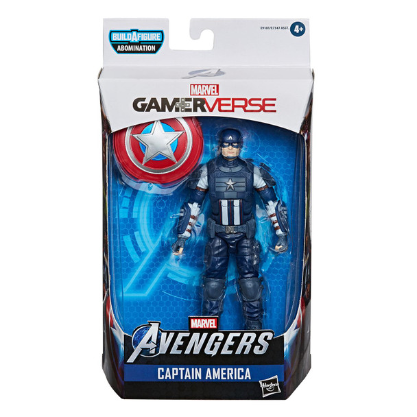 Marvel Legends Gamerverse Series 6-Inch CAPTAIN AMERICA Action Figure in packaging.