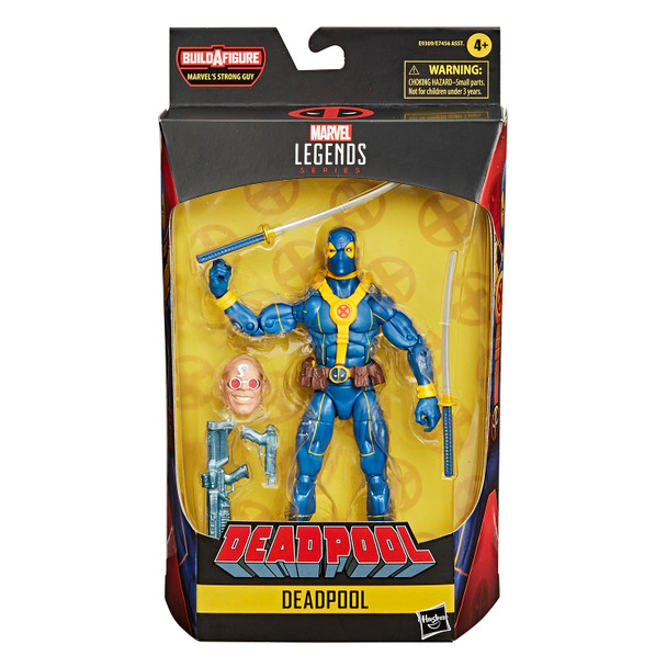 Marvel Legends Series Deadpool Collection 6-Inch DEADPOOL Action Figure in packaging.