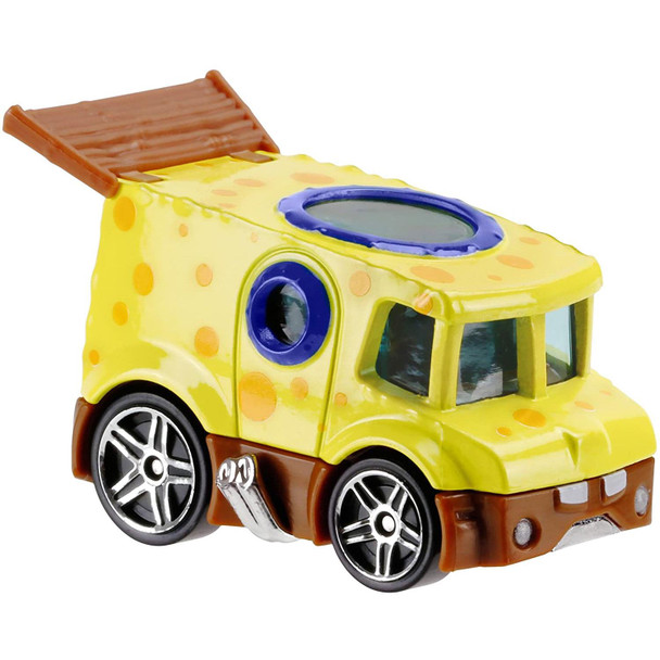 SpongeBob SquarePants re-imagined as a premium Hot Wheels Character Car!