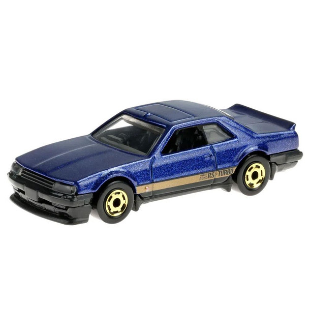 This 1:64 scale Hot Wheels Flying Customs Nissan Skyline RS (KDR30) features realistic details and cool, retro-style packaging.