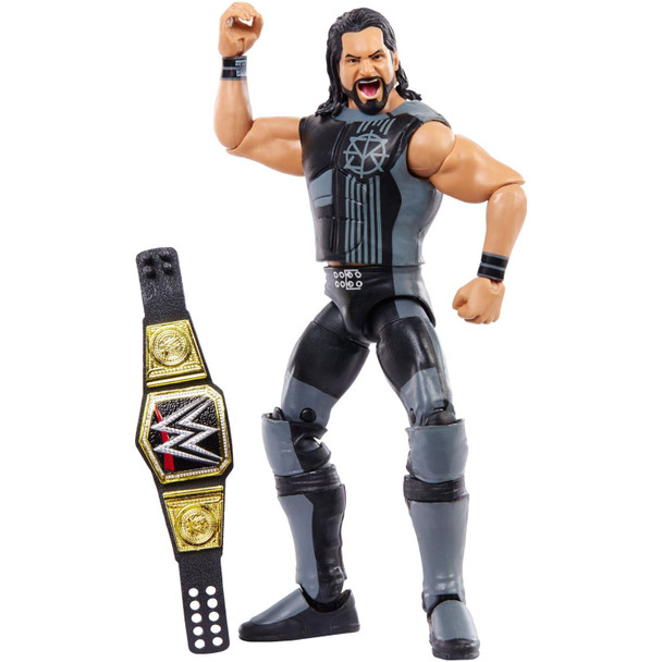 This highly detailed Seth Rollins action figure features multiple points of articulation and comes with WWE Championship & Vest!